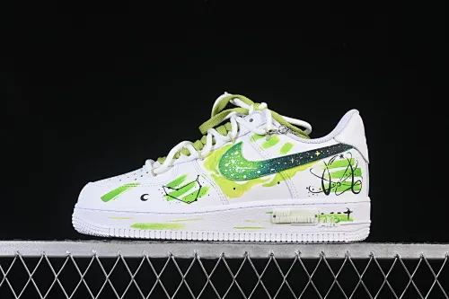 All categories Nk Air Force 1 Air Force series Nk Air Force 1 Low Air Force low-top Nike Air Force 1'07 Low "Capricorn" Hand-painted graffiti twelve constellations series Capricorn Air Force One low-top casual sneakers Constellation 1222119
